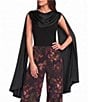 Muse by Marchesa June Cowl Neck Draped Bodysuit - Image 1