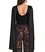 Muse by Marchesa June Cowl Neck Draped Bodysuit - Image 2
