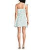 Muse by Marchesa One Shoulder Mini Misty Ruffle Dress - Image 2