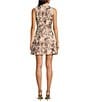 Marchesa Muse by Marchesa Thistle Tweed A-Line Dress, Color:Vanilla Walnut - Image 2