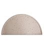 Mushie Confetti Print Silicone Placemat, Color:Vanilla Confetti - Image 1