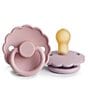 Color:Baby Pink/Soft Lilac - Image 1 - Frigg Daisy Rubber Pacifier
