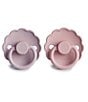 Color:Baby Pink/Soft Lilac - Image 2 - Frigg Daisy Rubber Pacifier
