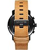 Color:Tan - Image 2 - Chrono Tan Leather Watch