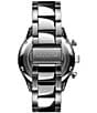 Color:Grey - Image 3 - Men's Airhawk Chronograph Grey Stainless Steel Bracelet Watch