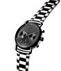 Color:Grey - Image 2 - Men's Blacktop Chronograph Grey Stainless Steel Bracelet Watch
