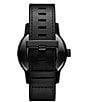 Color:Black - Image 2 - Men's Classic II Analog Black Leather Strap Watch