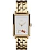 Color:Gold - Image 1 - Women's Ionic Plated Gold Steel Bracelet Watch