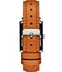 Color:Tan - Image 3 - Women's Signature Square Analog Tan Leather Strap Watch