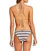 My Beachy Side Celia Hand Crocheted Multicolor Striped Bikini Swim Set - Image 2