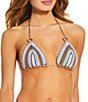 My Beachy Side Celia Hand Crocheted Multicolor Striped Bikini Swim Set - Image 3