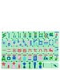 My Fair Mahjong The Anywhere Series Mini Mahjong Tile Set, Color:Green - Image 2