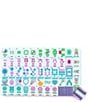 My Fair Mahjong The Confetti Series Mahjong Tile Set, Color:Purple - Image 2