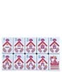My Fair Mahjong The Scandinavian Folk Art Series Mahjong Tile Set, Color:White - Image 3