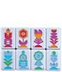 My Fair Mahjong The Scandinavian Folk Art Series Mahjong Tile Set, Color:White - Image 7