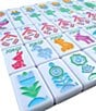 My Fair Mahjong The Scandinavian Folk Art Series Mahjong Tile Set, Color:White - Image 10