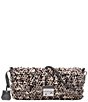 MZ Wallace Crosby Sequin Winter Boucle Lock East West Baguette Shoulder Bag - Image 1