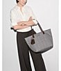 MZ Wallace Daily Medium Checked Tote Bag - Image 4