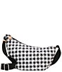 MZ Wallace Gingham Small Metro Smile Belt Bag - Image 1
