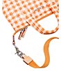 MZ Wallace Micro Sutton Gingham Satchel Tote Bag - Image 2