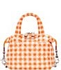 MZ Wallace Micro Sutton Gingham Satchel Tote Bag - Image 1