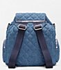 MZ Wallace Mini Crosby Denim Backpack Bag - Image 2