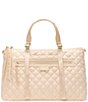 MZ Wallace Park Medium Quilted Leather Satchel Bag - Image 1