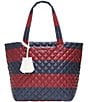 MZ Wallace Rugby Stripe Medium Metro Deluxe Tote Bag - Image 1