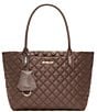 MZ Wallace Walnut Small Daily Tote Bag - Image 1