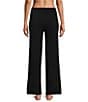 Natori N by Natori Aura Ribbed Knit Coordinating Sleep Pants, Color:Black - Image 2