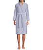 N by Natori Nirvana Long Sleeve Tie Waist Wrap Knit Robe - Image 4