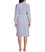 N by Natori Nirvana Long Sleeve Tie Waist Wrap Knit Robe - Image 5