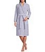 N by Natori Nirvana Long Sleeve Tie Waist Wrap Knit Robe - Image 4