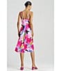 Color:Pink Multi - Image 5 - N by Natori Sleeveless V-Neck Satin Floral Coordinating Nightgown