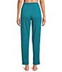 Natori N by Natori Tranquility Waffle Knit Drawstring Tie Coordinating Lounge Pants, Color:Peacock - Image 2