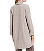 Natori N Natori Chenille Open Front Lounge Cardigan, Color:Truffle - Image 2