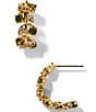Nadri Adorn Rhinestone J Hoop Earrings - Image 1