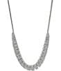 Nadri Crushed Pave Frontal Collar Necklace - Image 1