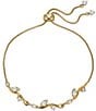 Color:Gold - Image 1 - Crystal Whimsy Bolo Adjustable Bracelet