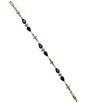 Nadri Elongated Drop And Star Shape Single Line Bracelet - Image 1