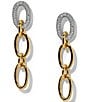 Nadri Gemini Link Drop Earrings - Image 1