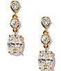 Nadri Maiden Oval Linear Earrings - Image 1