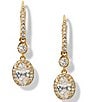 Nadri Maiden Oval Linear Earrings - Image 1