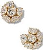 Nadri Mojito Button Stud Earrings - Image 1