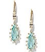 Nadri Mojito Pear Drop Earrings - Image 1