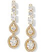 Nadri Radiant Mix Crystal Linear Earrings,New Products : American Fashion Style Bags On Sale