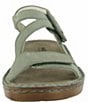 Color:SAGE NUBUCK - Image 4 - Castelo Nubuck Buckle Strap Sandals