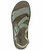 Color:SAGE NUBUCK - Image 5 - Castelo Nubuck Buckle Strap Sandals