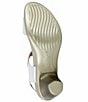 Color:Silver/Radiant Gold - Image 6 - Extant Leather Banded Heeled Sandals