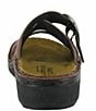 Color:Chestnut Leather - Image 2 - Frey Buckle Leather Slide Sandals